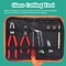 10pcs Glass Cutting Tool Kit - Glass Cutter, Running Pliers, Grozer Pliers, Oil Feed, Engraving Pen, Screwdriver